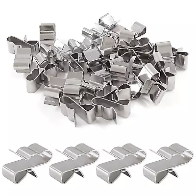 30 Pcs Trailer Frame Wire Clips Stainless Steel Metal Solar Panel Wire Clip 22. • $18.11