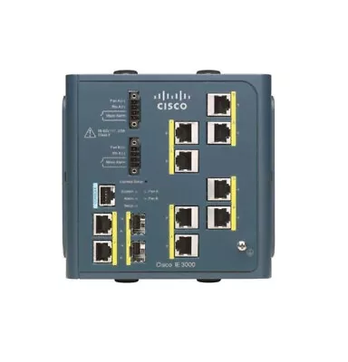 Cisco IE-3000-8TC Industrial Ethernet 8 Ports Managed Switch 1 Year Warranty • $114