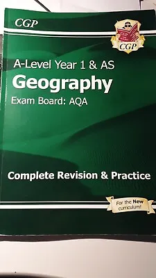 A-level Year 1 &AS Geography Exam Board AQA • £2.50