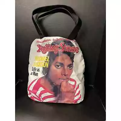 Michael Jackson Tote Bag  Life As A Man  Rolling Stones Cover • $52