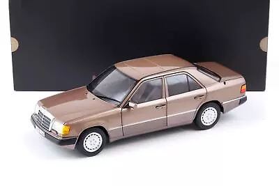 1992 1:18 Norev Mercedes 230 E W124 Sedan Rosewood Metallic DEALER VERSION • $143.80