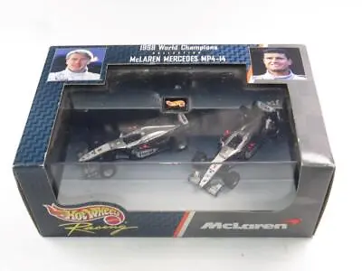 HOT WHEELS RACING 1/64 Scale F1 Cars McLaren MP4/14 1998 World Champions SEALED • $55.41