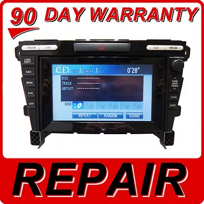 REPAIR FIX 07 08 09 10 11 12 Mazda CX-7 Radio Nav GPS 6 CD Player Navigation FIX • $251.10