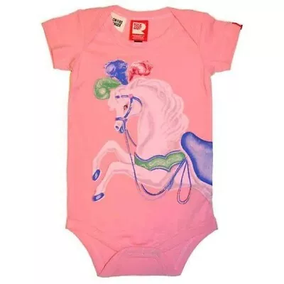BNWT Rock Your Baby Prancing Horse Bodysuit Size 0/6-12 Months • $25