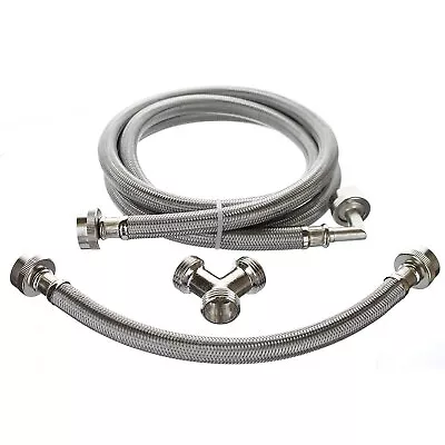 Steam Dryer Hose Installation Kit - Stainless Steel - 468 Or 10 Foot By Kelaro • $21.97