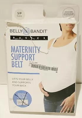 Belly Bandit Maternity Back Support SMALL Belt Belly Lift Nude *Open Box* • $16.75