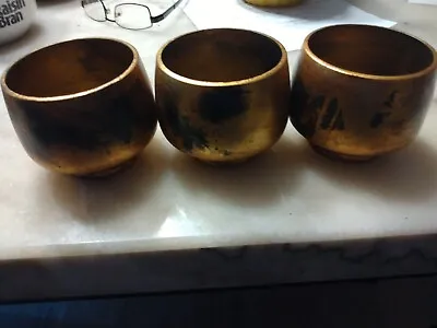 Jappanase Chawan Matcha Tea Bowls Set Of 3 Each Has Own Characteristics • $24