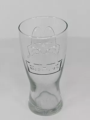 Vintage 1992 Clear Embossed McDonalds Drinking Glass Cup Collectors Glassware • $8.75