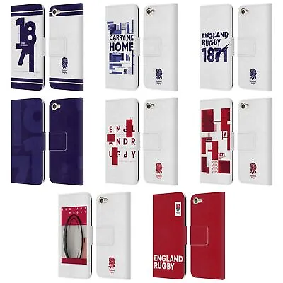 £17.95 • Buy OFFICIAL ENGLAND RUGBY UNION FIRST XV LEATHER BOOK CASE FOR APPLE IPOD TOUCH MP3