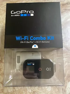 New In Box GoPro Wi-Fi Combo Kit AWPAK-001 - Wi-Fi BacPac + Wi-Fi Remote Combo • $35