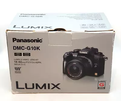 Panasonic Lumix G10 DMC-G10 Micro 4/3 Mirrorless Digital Camera (Body Only) • $144.95