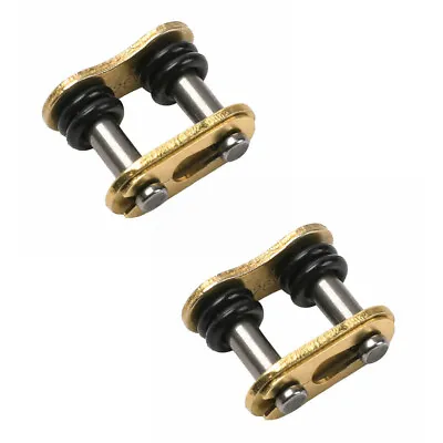 2pcs 428 Gold Chain Master Connecting Link O-Ring Motorcycles ATV Pit Dirt Bikes • $7.78