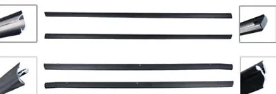 1987-1993 Mustang Coupe & Hatchback Door Beltline & Rubber Seals Moldings 4 Pcs • $77.12