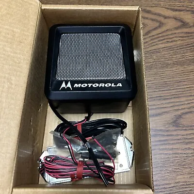 New Motorola MARATRAC Power Voice Speaker YSN4007A W/ Mounting Bracket/ Hardware • $550