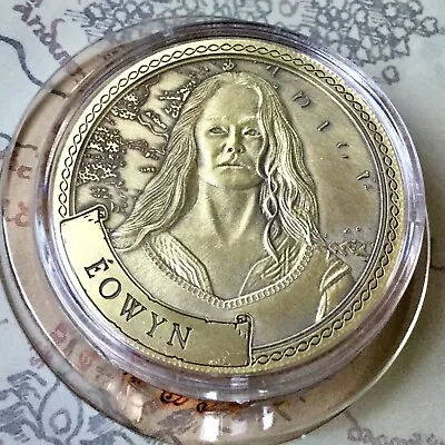 Eowyn Lord Of The Rings 38mm Collectors Coin In Capsule • £12.95