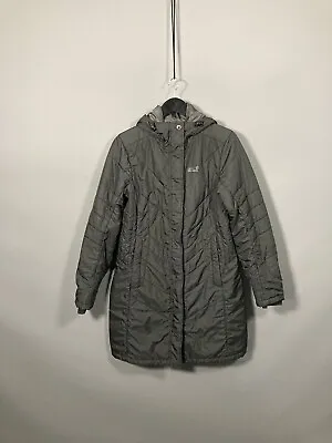 JACK WOLFSKIN STORMLOCK Jacket - UK12/14 - Black - Great Condition - Women’s • £31.99