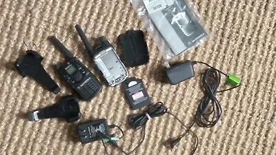 Two Motorola Spirit GT Two-way Radios W/ Holsters & Chargers Read Description • $35