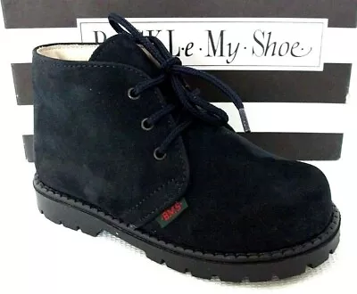 £17.95 • Buy Buckle My Shoe Chukka Navy Nubuck Leather Boys Ankle Boots Uk 6 - Eur 23