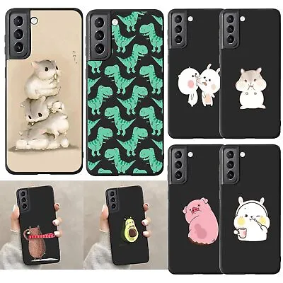 Cute Animal Phone Soft Case Cover For Samsung Galaxy A14 A53 A15 A35 S23 S22 S24 • £4.91