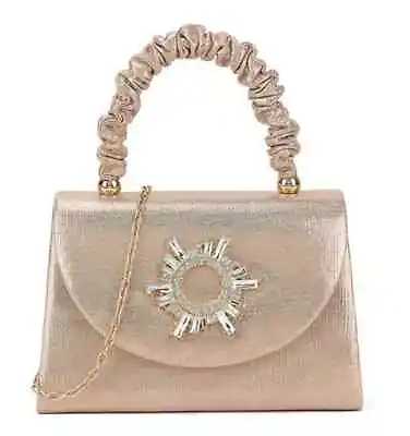 £13.99 • Buy Women's Glitter Clutch Bag Top Handle Shoulder Bag Party Evening Wedding Handbag