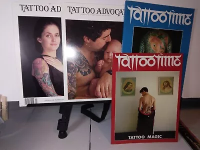 TATTOO ADVOCATE & TATTOO TIME TPB SET OF 4 Books • $300