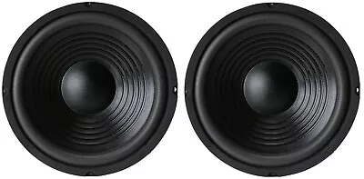 NEW Pair (2) 8  Inch Classic Style Sub Woofer Heavy Duty Bass Speaker 200W 8 Ohm • $82.79