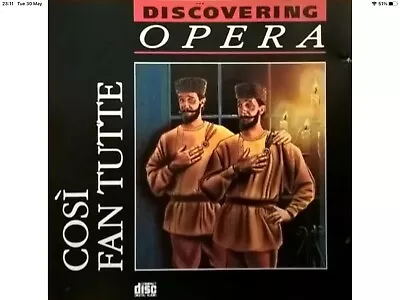 Discovering Opera CD - Cosi Fan Tutte • £2.50