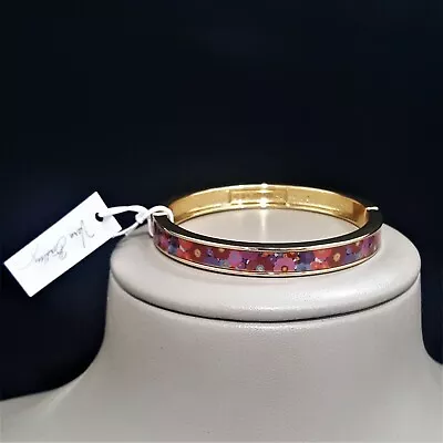 Vera Bradley Magnetic Bracelet Gold Tone Flowers • $12