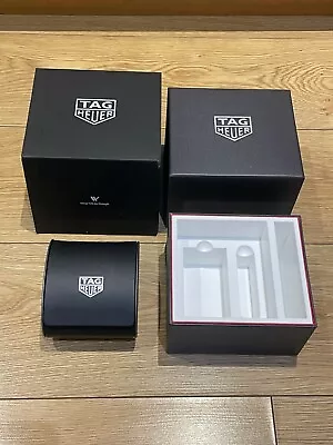 Genuine Original Tag Heuer Connected Smartwatch Travel Watch Box Case Complete • £84.99