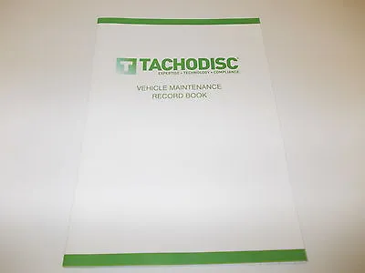 Vehicle Maintenance Record Tachograph Product HGV/PCV/PSV • £8.20