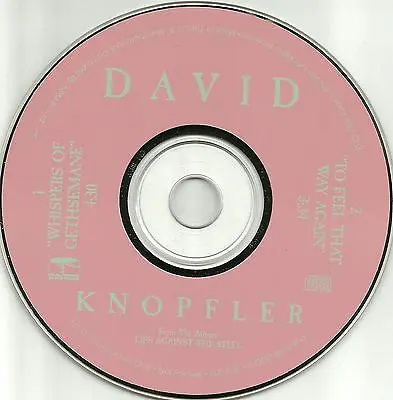 Dire Straits DAVID KNOPFLER 2TRK Sampler 1988 PROMO DJ CD Single Mark Brother • $24.99