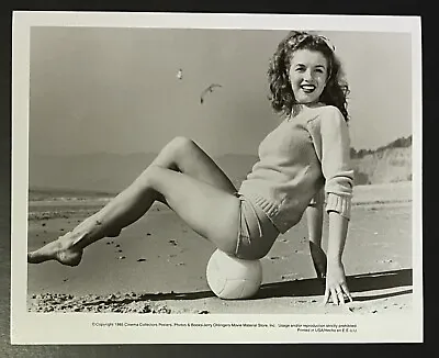 1945 Marilyn Monroe Original Photo Andre Dienes Paradise Cove Beach Volleyball • $400