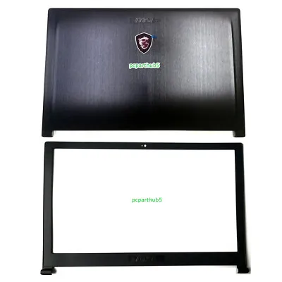 $104.53 • Buy New MSI GS63 GS63VR MS-16K5 MS-16K2 Laptop LCD Back Cover & LCD Front Bezel