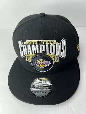 LA Lakers New Era 2020 NBA Finals Champions 9FIFTY Snapback - Used • $18