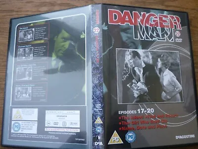 DANGER MAN - VOL 22 - EPISODES 17-20 - DVD - 2005 - De AGOSTINI • £3.79