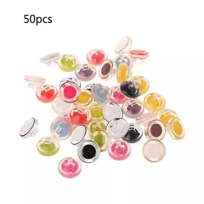 50pcs Plastic Safety Eyes Button Sew On Bear Doll Animal Stuffed Plush Toys DIY • $8.79