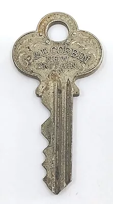 Vintage Key P&F Corbin New Britain Connecticut EA 255114 Appx 2” Scrollwork Art • $10.58