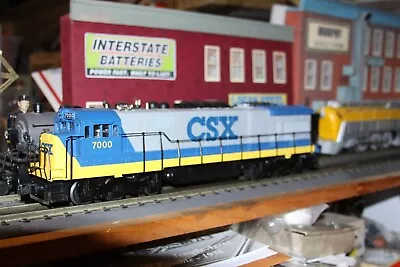 MTH O Scale Premier  GE-C30-7 Diesel Locomotive USED CSX 7000 Original Box • $350