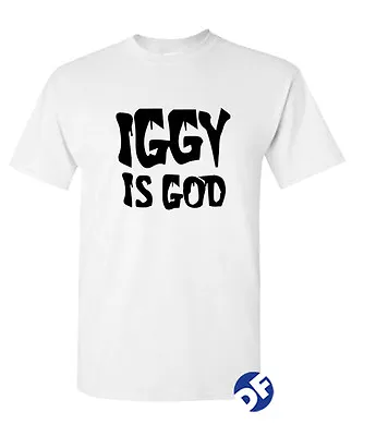 Iggy Is God – Iggy Pop Tshirt Iggy Pop Unique Logo Design Logo • £11.99