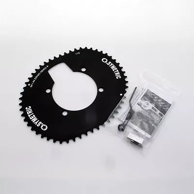 Osymetric ERGO Aerosymetric BCD110mm 4 Bolts 54T Aero Outer Bicycle Chainring • $117.70