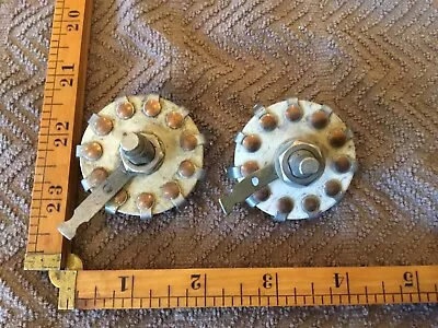 1 VINTAGE ROTARY SWITCH HEAVY-DUTY CERAMIC 11 CONTACTS No Rotor Stop Used • $14