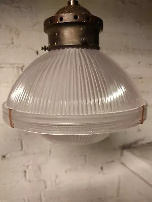 Vintage Holophane Industrial Light Lamp • $680