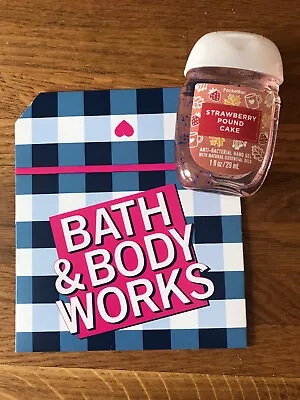 £4.75 • Buy Bath And Body Works ‘STRAWBERRY POUND CAKE’ Hand Gel