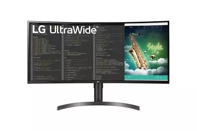 LG 35WN75CP-B.AEK LED Display 88.9 Cm (35 ) 3440 X 1440 Pixels 4K Ultra HD Black • £419.99