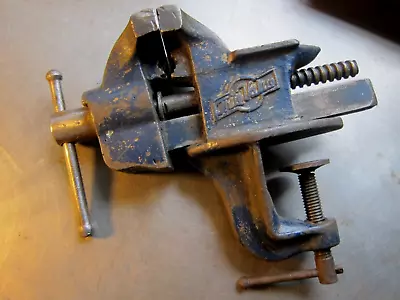 True Value  2 3/8   Bench Clamp Anvil/ Vise . Vintage Made In Usa • $29.95