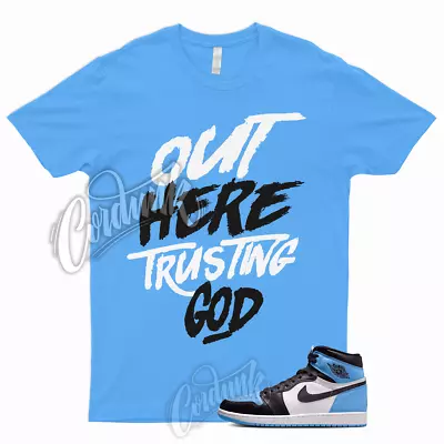 TG T Shirt To Match 1 Retro High OG UNC Toe University Blue 2 3 4 5 6 7 12 13 • $24.29