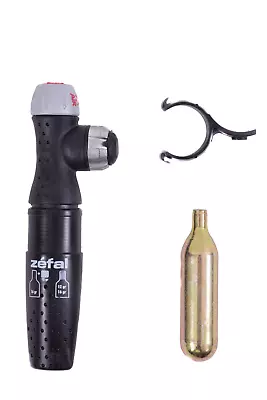 £9.99 • Buy Zefal Air Flash II CO2 Gas Pump Bike Tyre Fast Inflation & Cartridge Dual Valve