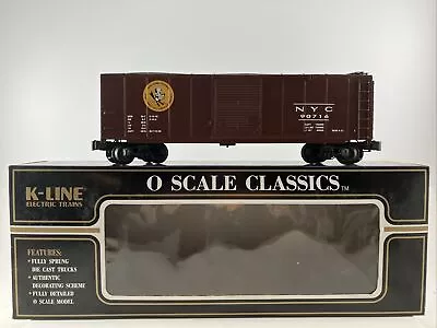 K-Line K761-1754 NYC “Early Bird” Scale Boxcar O Gauge • $15.50