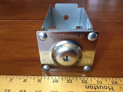 Greenwald Hi-security Coin Box With Lock And Sentinel 3 Key S7245 UG800B • $45