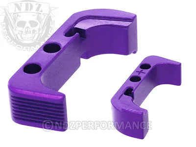 For Glock GEN 4 5 Mag Release Plus Purple Pick Lasered Image Available • $21.99